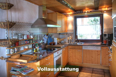 Voll ausgestattete Küche für Familien und Gruppen